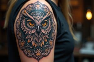 Die Bedeutung eines Eulen-Tattoos entschlüsseln