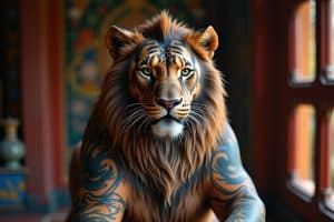 Die Bedeutung hinter Löwen-Tattoos entdecken