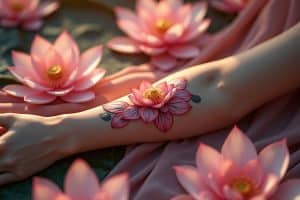 Die Bedeutung von Lotusblumen-Tattoos entdecken