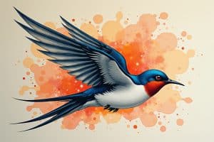 Schwalben-Tattoos: Bedeutung und Symbolik erklärt