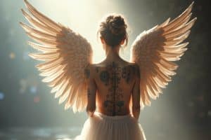 Engelsflügel Tattoos: Himmlische Inspiration für Dich