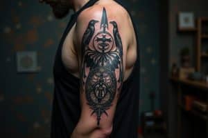 Odin Tattoos: Kraftvolle Symbole nordischer Mythologie
