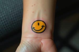 Smiley Tattoos: Tinte deine Freude auf die Haut