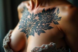 Sternum Tattoos: Kunst auf dem Brustbein