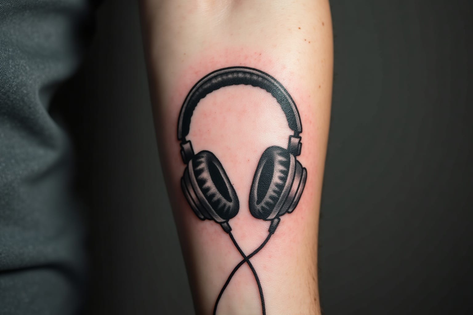 Die besten Kopfhörer Tattoo Ideen