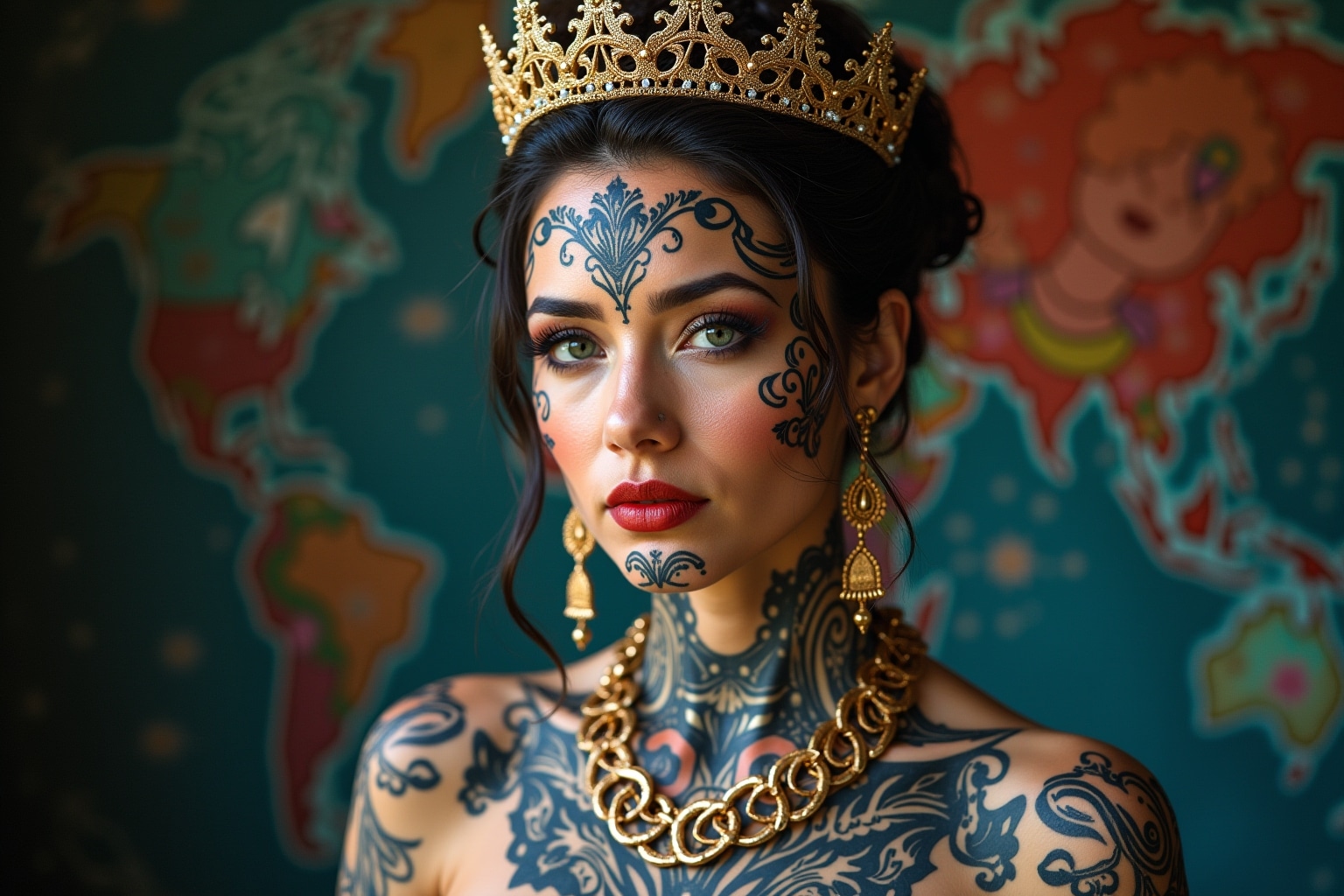 Tattoo Ideen für Königinnen